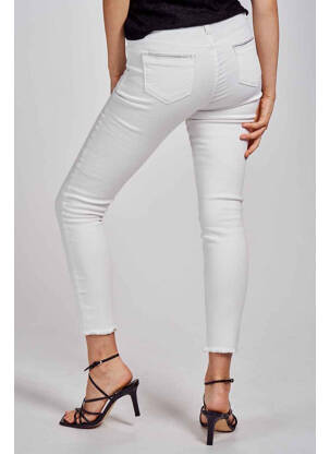 Jeans skinny blanc MORGAN femme