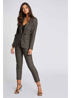 Pantalon chino marron MORGAN femme