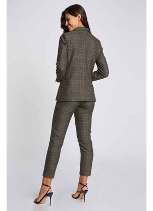 Pantalon chino marron MORGAN femme