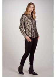 Pantalon chino noir MORGAN femme