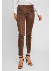 Jeans skinny marron MORGAN pour femme seconde vue