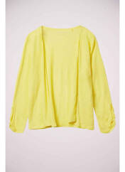 Gilet manches longues jaune S.OLIVER pour femme seconde vue