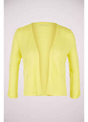 Gilet manches longues jaune S.OLIVER pour femme seconde vue
