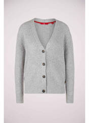 Gilet manches longues gris S.OLIVER pour femme seconde vue