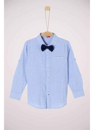 Chemise manches longues bleu S.OLIVER pour garçon