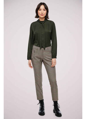 Pantalon chino marron S.OLIVER femme