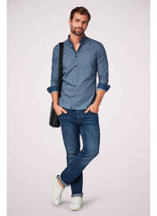 Chemise manches longues bleu TOM TAILOR pour homme seconde vue