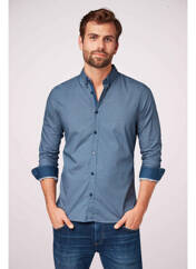Chemise manches longues bleu TOM TAILOR pour homme seconde vue