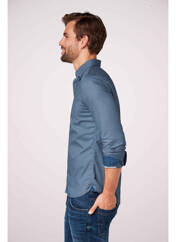 Chemise manches longues bleu TOM TAILOR pour homme seconde vue