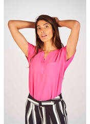 Chemisier rose FRANSA pour femme seconde vue