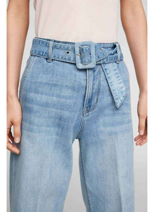 Jeans coupe large bleu S.OLIVER femme