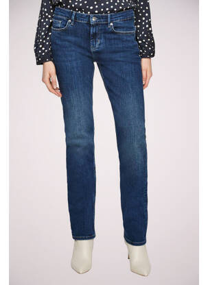 Jeans coupe droite bleu S.OLIVER femme