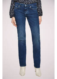 Jeans coupe droite bleu S.OLIVER femme