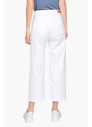 Jeans coupe large blanc S.OLIVER femme
