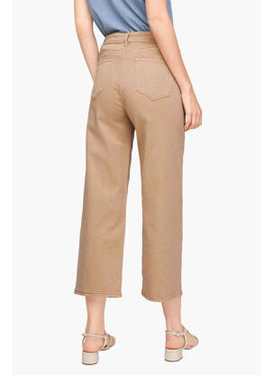 Jeans coupe large beige S.OLIVER femme