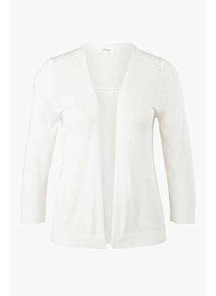 Gilet manches longues beige S.OLIVER femme