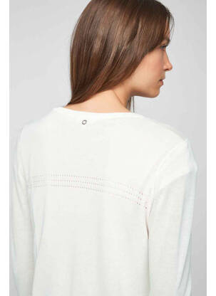 Gilet manches longues beige S.OLIVER femme