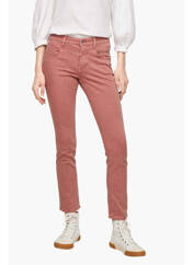 Pantalon slim rose S.OLIVER pour femme seconde vue