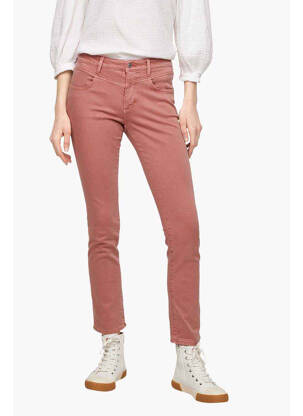 Pantalon slim rose S.OLIVER pour femme