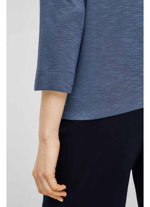 Gilet manches longues bleu S.OLIVER femme