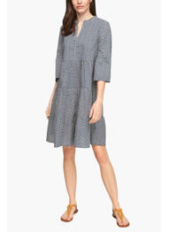 Robe courte bleu S.OLIVER femme