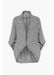 Gilet manches longues gris OPUS pour femme seconde vue