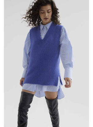 Débardeur bleu CATWALK JUNKIE. femme