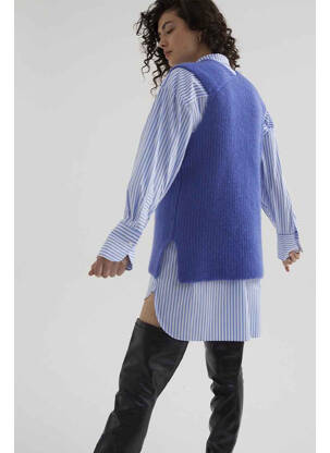 Débardeur bleu CATWALK JUNKIE. femme