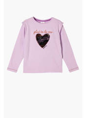 T-shirt rose S.OLIVER pour fille seconde vue