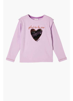 T-shirt rose S.OLIVER pour fille