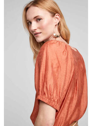 Chemisier orange S.OLIVER femme