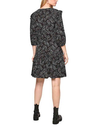 Robe courte noir S.OLIVER femme