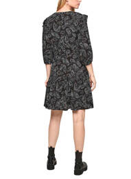 Robe courte noir S.OLIVER femme