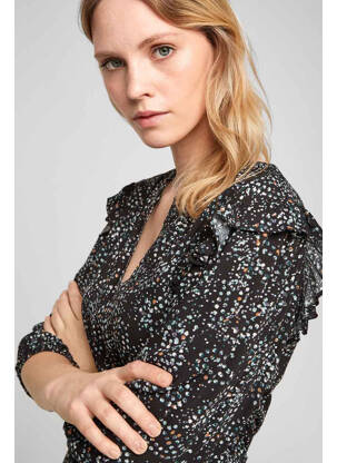 Robe courte noir S.OLIVER femme