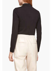 T-shirt noir S.OLIVER pour femme seconde vue