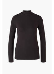 T-shirt noir S.OLIVER pour femme seconde vue