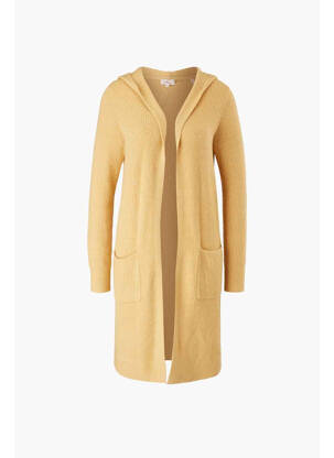 Gilet manches longues jaune S.OLIVER femme