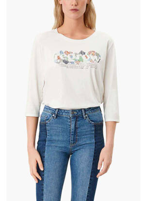 T-shirt beige S.OLIVER femme