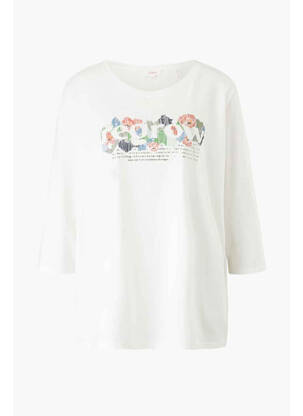 T-shirt beige S.OLIVER femme