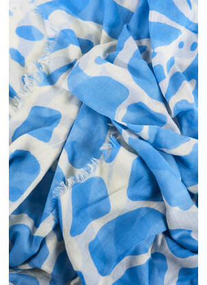 Foulard bleu MOMENT femme