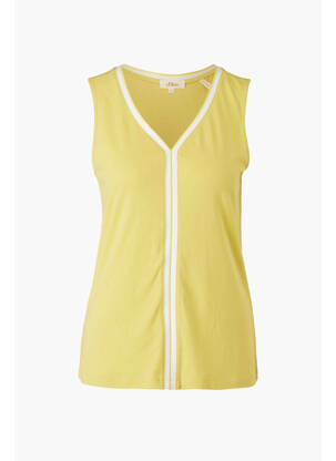 Top jaune S.OLIVER femme
