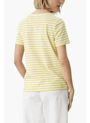 T-shirt jaune S.OLIVER femme