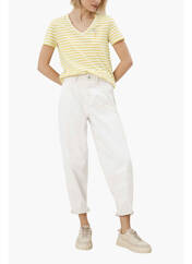 T-shirt jaune S.OLIVER pour femme seconde vue
