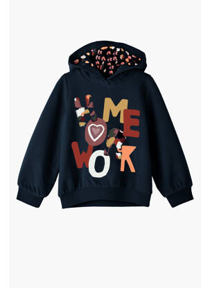 Sweat-shirt à capuche bleu S.OLIVER pour fille