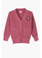Gilet manches longues rose S.OLIVER pour fille seconde vue