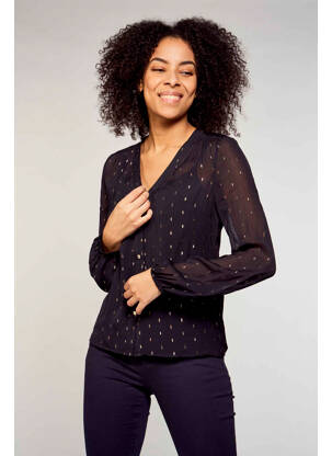 Blouse noir MORGAN femme