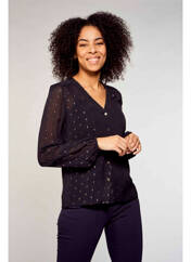 Blouse noir MORGAN pour femme seconde vue