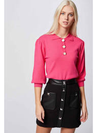 Jupe courte noir MORGAN femme