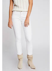 Jeans coupe slim blanc MORGAN pour femme seconde vue