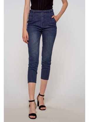 Jeans coupe slim bleu MORGAN femme
